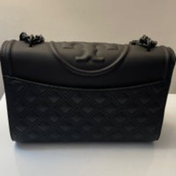 💖NEW💖Tory Burch+Fleming Matte+ satchel/crossbody bag - Picture 4 of 7